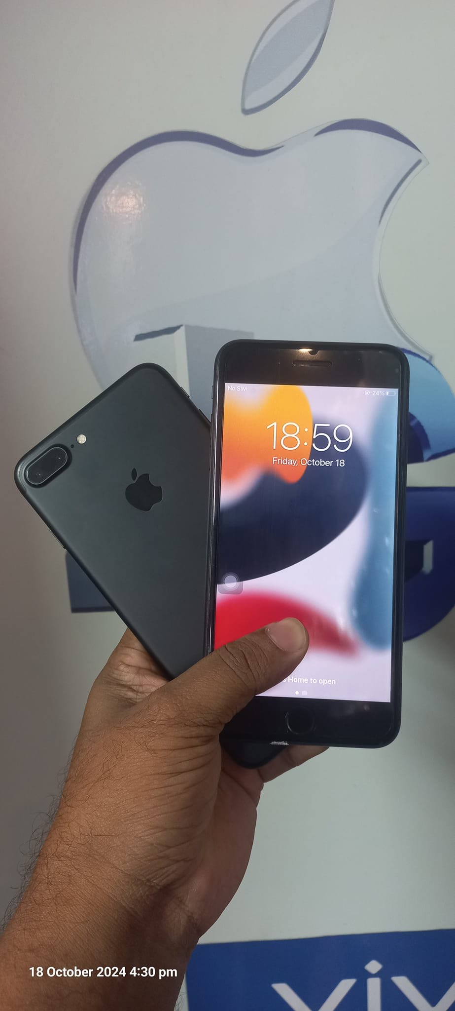IPHONE 7PLUS 128GB GENUINE PHONE AVAILABLE AT 4GPHONES MAWANELLA